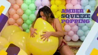 Amber First Squeeze Popping Adventure