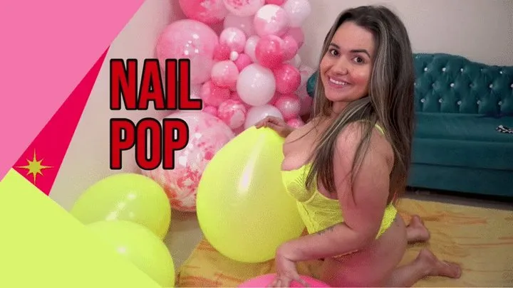 Nail Pop Neon 16" Balloons By Melanie