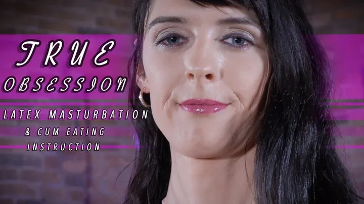 True Obsession:Latex Trans Masturbation JOI CEI