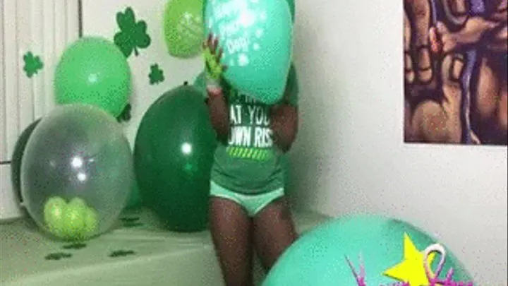 St. Patrick's Day Balloon Pop