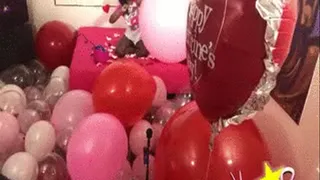 KASSEY STARR VALENTINES DAY ROOM OF BALLOONS