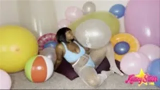 Ebony Looner JOI Blow to Pop