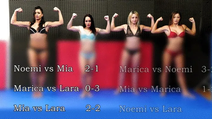 SFD211 Mia vs Marica & Noemi vs Lara PART 2