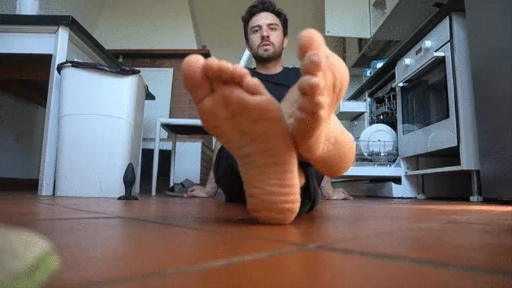 Footjob your pathetic dick