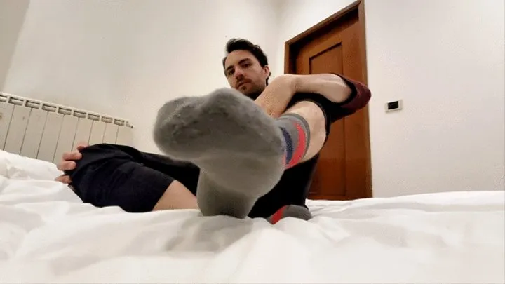 socks and feet