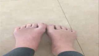 Clean my dirty feet bitch