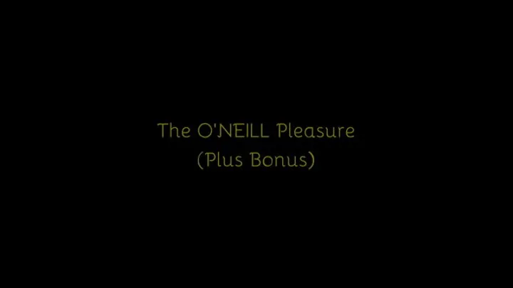 274 - The O'NEILL Pleasure