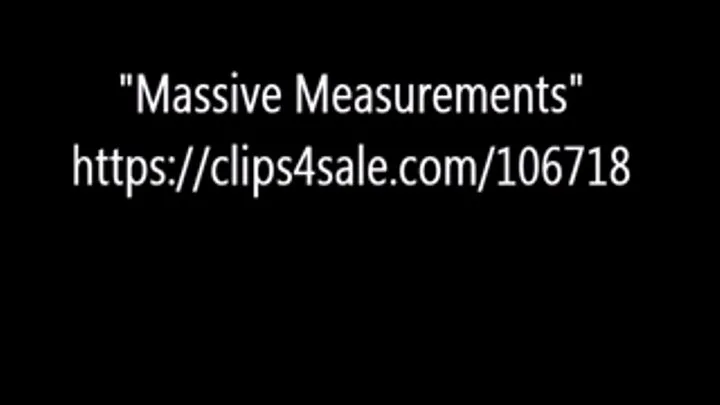 Massive Measurements