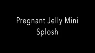 Pregnant Red Jelly Mini Splosh Jello Food Play.