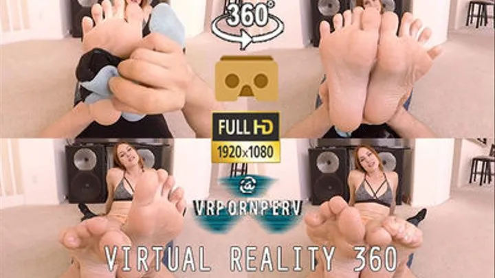 VR360 - Jolene Hexx you to Devour Her Sweaty Gym Feet - - 0191