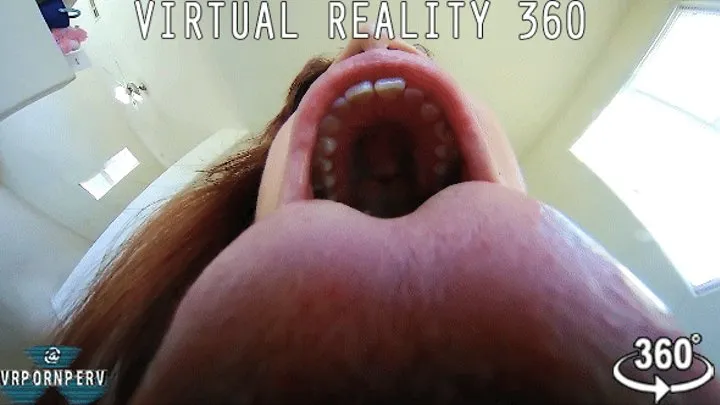 VR360 - Licking Your Body for Dinner ft. Giantess Tegan Trex - - 0218