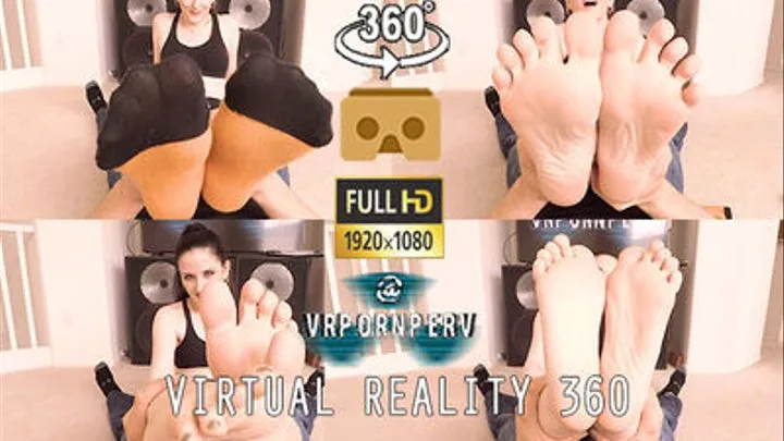 VR360 - Licking Clean the Rancid Sweaty Feet of Caroline Pierce - - 0216