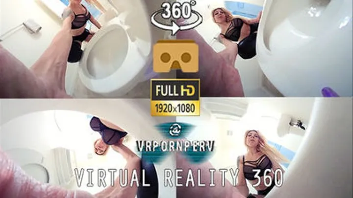 VR360 - Shrunken Toilet Cleaner ft. Giantess Agatha Delicious - - 0217