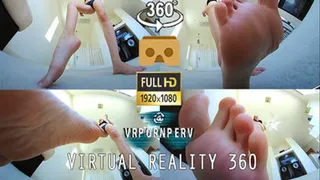 VR360 - Foot Crushing Orgasms ft. Giantess Jolene Hexx - - 0221