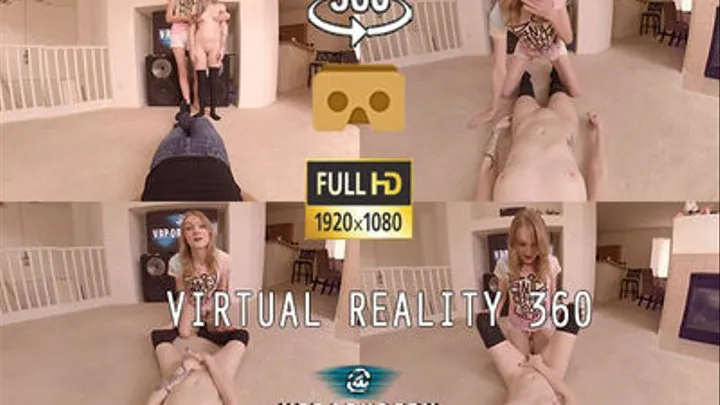 VR360 - Magic Potion Transforms you into the Female Body ft. Violet October and Jenny Flowers - - 0133