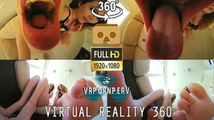 VR360 - You're to small for our appetites ft. Giantesses Miss Starlight & Miss Jane - - 0143