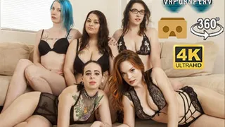 - 5 Girl Lesbian Orgy in Virtual Reality - 4klq - 0079