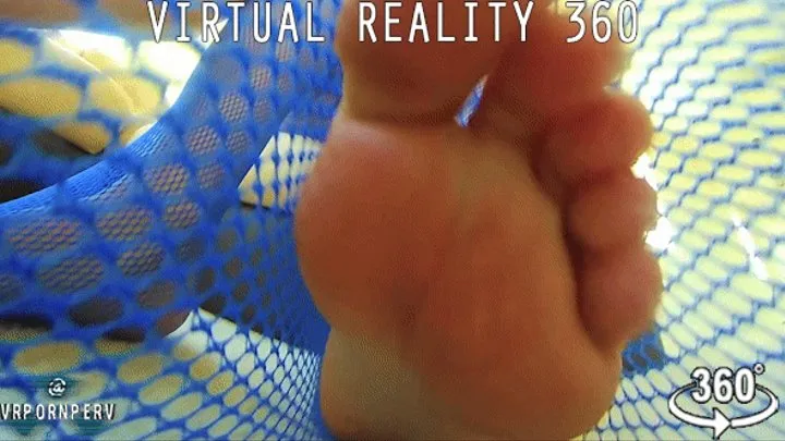 VR360 - Stuck in Fishnets ft. Giantess Alex Coal - - 0531