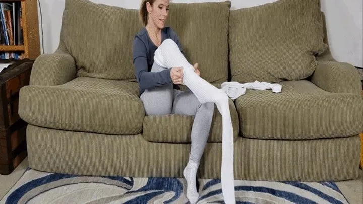 Claire Irons - Strapped in Socks