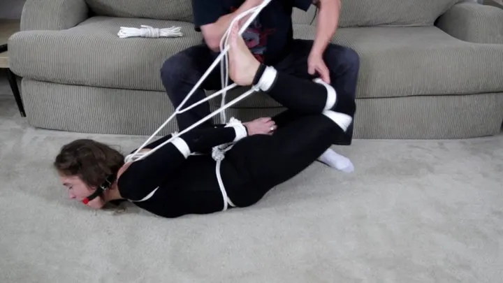 Rachel's Leotard Bondage