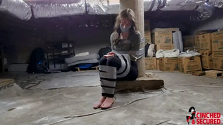 Ella Raine - Taped and Gagged In His Basement