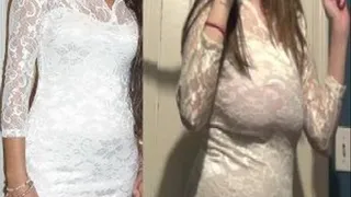 Wedding Dress 3 Years Later HUGE GAIN