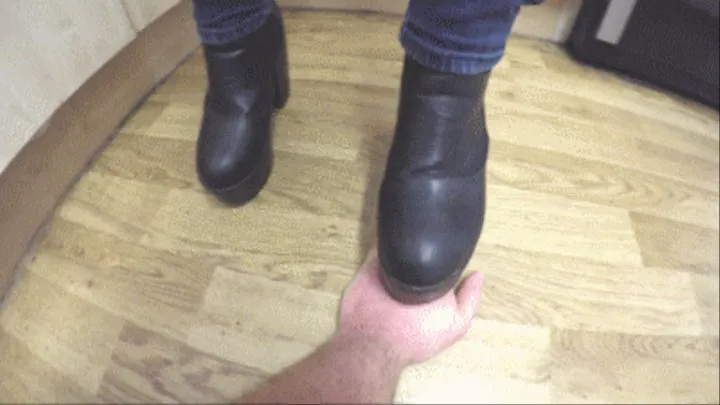 Almost 12 Minutes Of Boots Trampling Hands