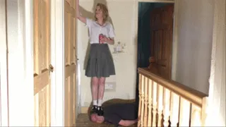 Schoolgirl Chelsea Stood On His Head