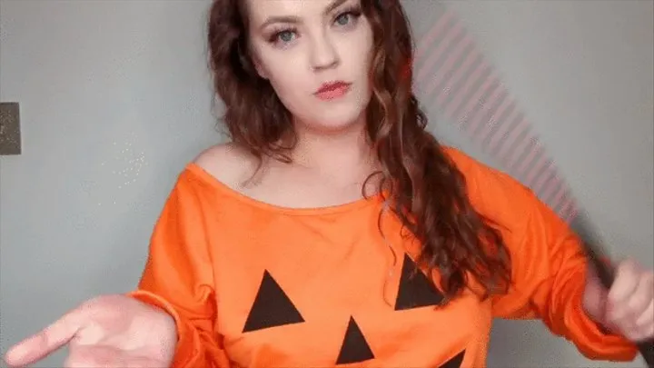 Trick or Treat Ballbusting JOI