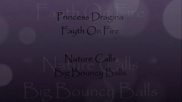 Nature Calls Big Bouncy Balls