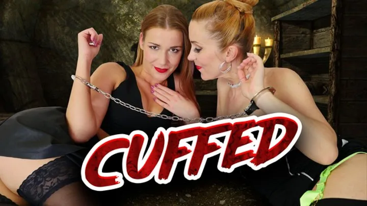 Cuffed Mandy Paradise and Alexis Crystal