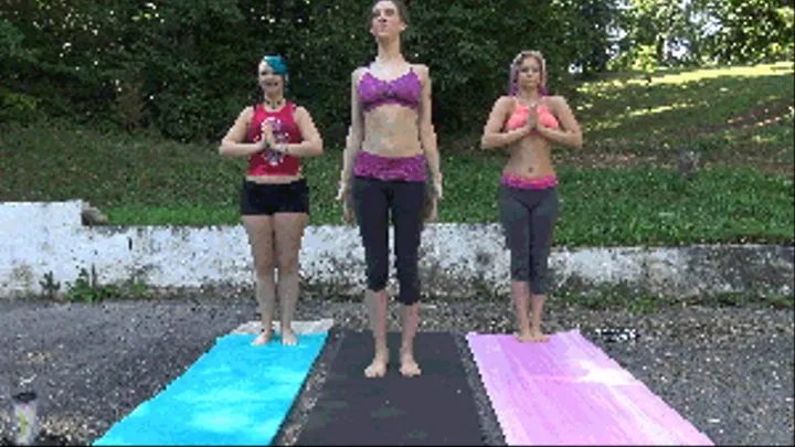 3 Girl Morning Yoga 1 - Alora Jaymes, Dakota Charms & Anabelle Pync