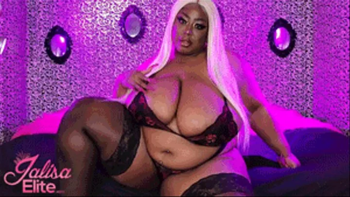 Black Lace BBW Body Worship JOI