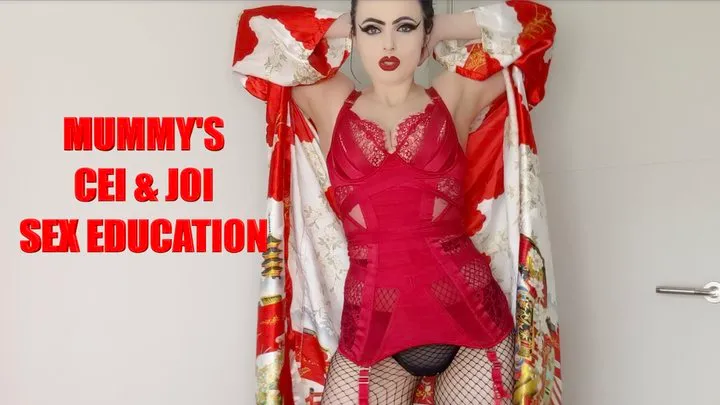 Step-Mommy's CEI & JOI Sex Education