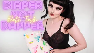 Diaper Not Dapper - Date task
