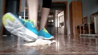 Episode 1: Doing Exercise With My Sneakers On And Stomping On The Bread You Will Eat Later