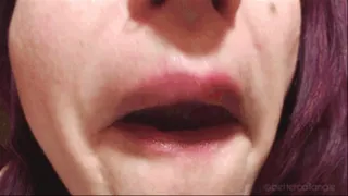 ASMR The most wonderful and tickling close-up vore experience, lips, tongue, teeth and spit willing to eat you up and savour you, an intimate session