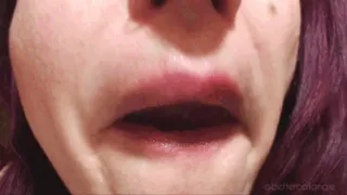 ASMR The most wonderful and tickling close-up vore experience, lips, tongue, teeth and spit willing to eat you up and savour you, an intimate session