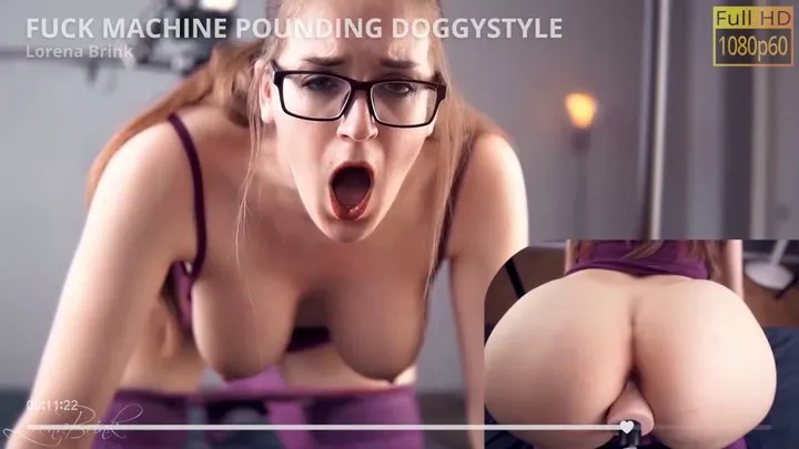 Fuck Machine Pounding Doggystyle