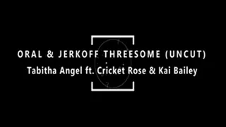 Oral and Jerkoff Threesome (Uncut)