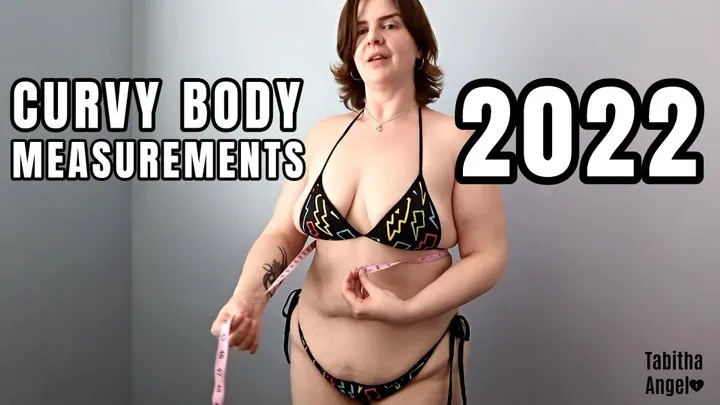 Curvy Body Measurements 2022