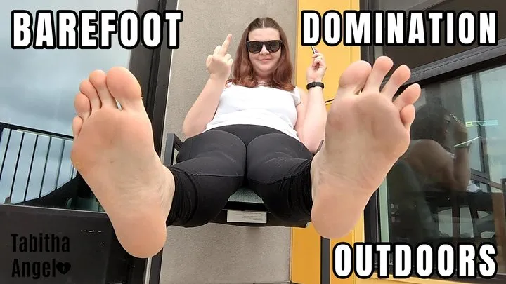 Barefoot Domination Outdoors