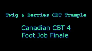 Canadian CBT Foot Job Finale