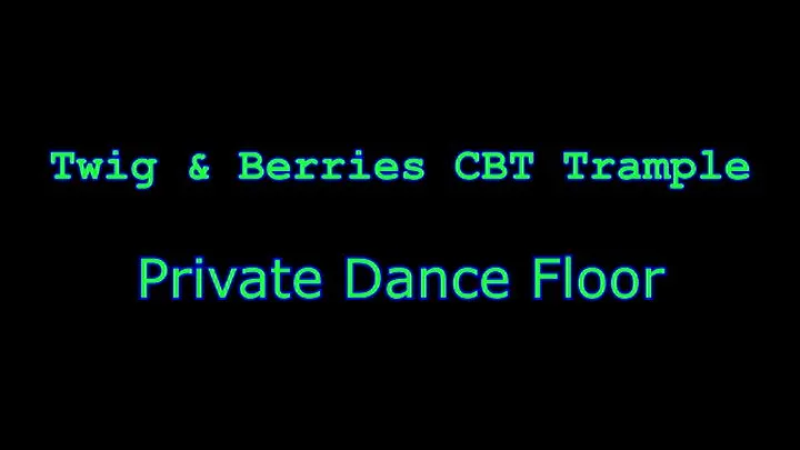 Private Dance Floor