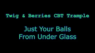 Just Your Balls Under Glass