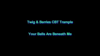 Your Balls Are Beneath Me