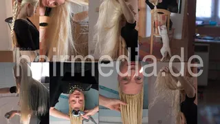 196 NicoleL xxl blonde hair play brush braid shampoo 106 min video for download