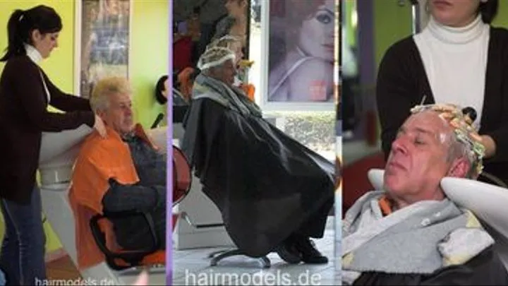 268 man got a perm in german hair salon 48 min video