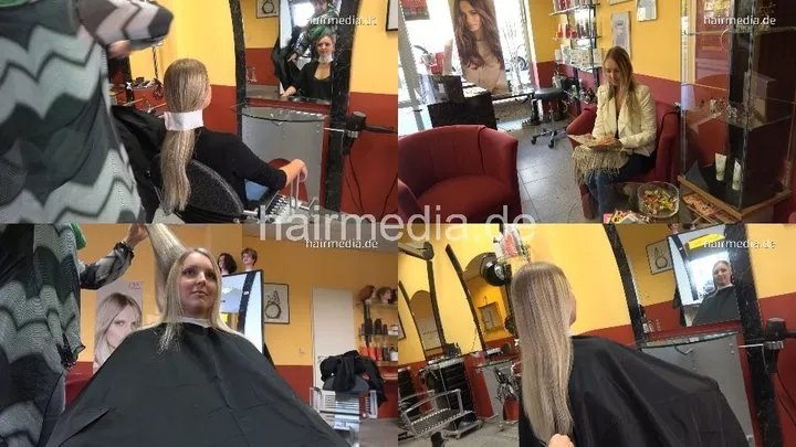 8154 SabrinaS dry haircut