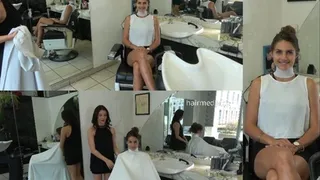 1035 Barberettes Caping Session in Barbershop Part 3